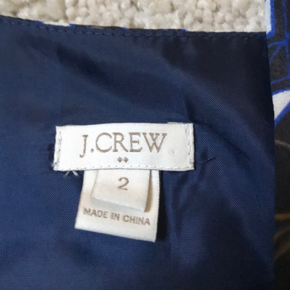J crew patterned dress - Picture 2 of 2